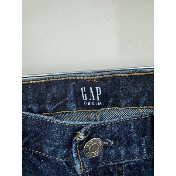 Gap Womens Jeans Size 25 Best Girlfriend Medium Wash Blue Mid Rise Western - Picture 5 of 10